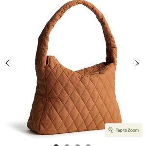 Vera Bradley Tifton Hobo Tote-Roasted Pecan